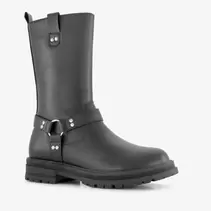 Blue Box hoge meisjes biker boots zwart