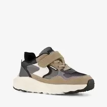 Braqeez jongens sneakers beige grijs