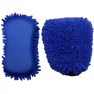 Duo Was Set - Autowashandschoen + spons