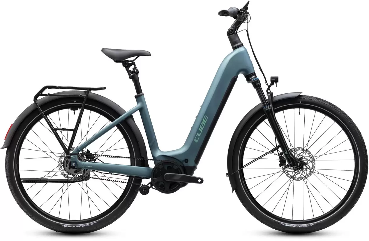 Cube Touring Hybrid Deluxe SLX 800 lage instap