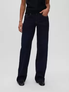 VMRIVER-STRETCH Mid rise Wide Leg Fit Jeans