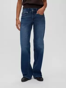 VMRIVER-STRETCH Mid rise Wide Leg Fit Jeans