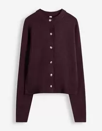 Vest - Knoopsluiting - Paars
