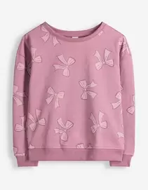 Sweatshirt - Print all-over - Paars