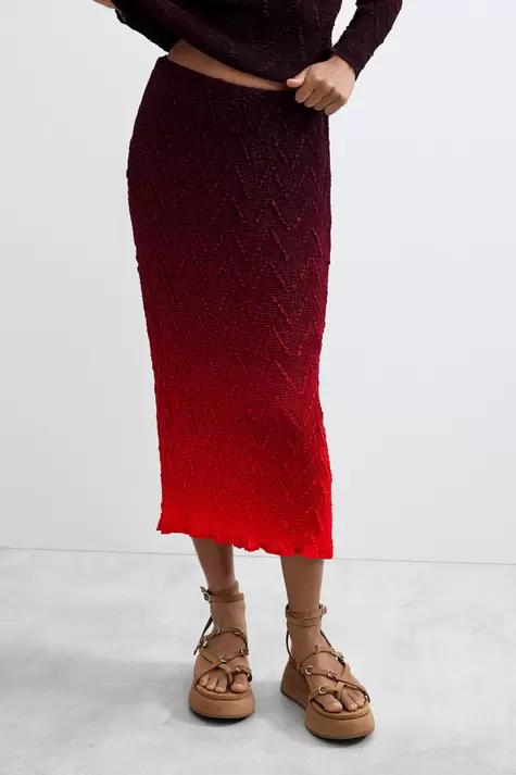 Midirok met verloop