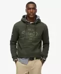 Ton-sur-ton Vintage Logo hoodie