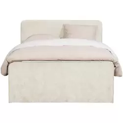 Boxspring met opbergruimte Mori - lichtgrijs - 160x200 cm product
