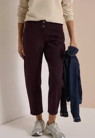 Mid Waist Barrel Leg Jeans – Casual Fit