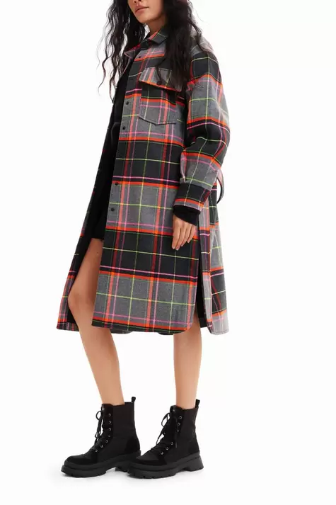 Geruite shacket