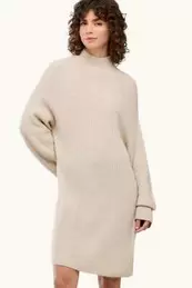 Jurk - straight fit - geribd