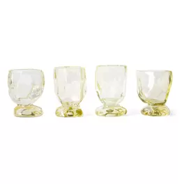 Glas Nienke Sikkema citrine - set van 4