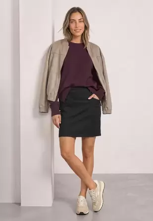 Minirok in wollook