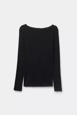 Boat Neck Modal Cashmere Ultralight Jumper