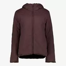 TwoDay reversible dames winterjas met imitatiebont bruin