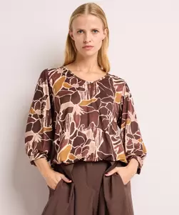 Top met print