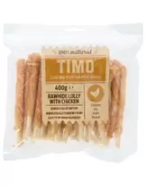 Timo Runder Lollies Met Kip - Kauwsnacks - 12 cm 400 g