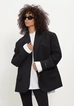 Zwarte HERSKIND Blazer RUI OVERSIZED BLAZER