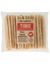Timo Rund Kauwstaafjes Small - Kauwsnacks - 10 cm 100 stuks