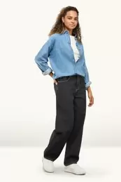 Barrel jeans - mid waist