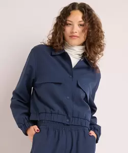 Bomber jasje met zakken