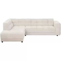 Hoekbank Charlotte met chaise longue links - Raven - beige product