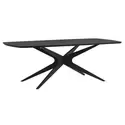 Eettafel Suzanne - zwart - 200x90 cm product