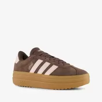 Adidas VL Court Bold suède dames sneakers bruin