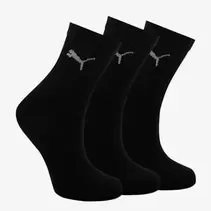 Puma Crew kinder sokken 3 paar zwart