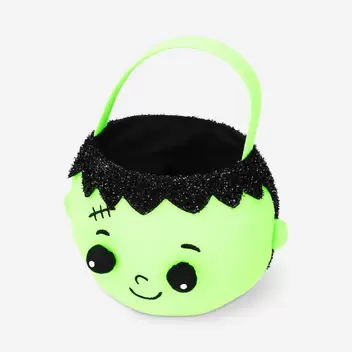 Trick or treat bucket - Green zombie