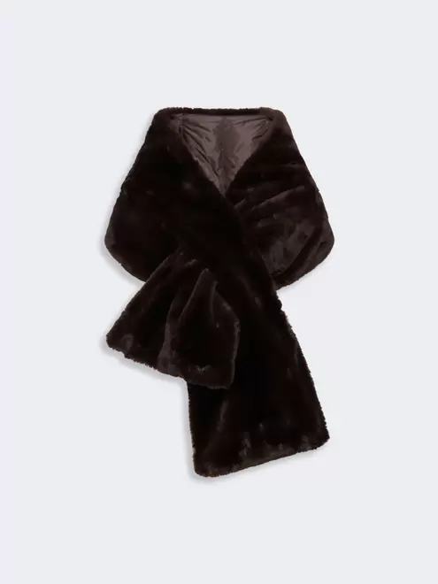 Water-repellent canvas padded stole
