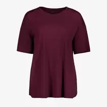 Osaga dames training T-shirt bordeauxrood