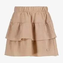 TwoDay meisjes rok met ruches en glitters goud