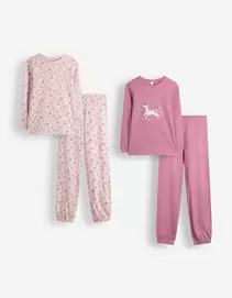 Pyjamaset van sweatshirt en broek - Set van 2