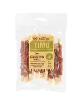 Timo Runder Kauwstick Eend - Kauwsnacks - 12 cm 15 stuks