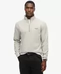 Essential Logo Sweatshirt met Halve Rits
