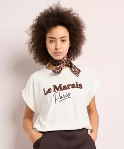 T-shirt met print