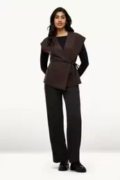 Business-broek - high waist - regular fit