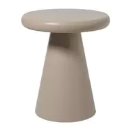 Bijzettafel Felix - beige - ø39x45 cm