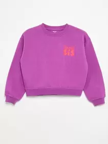 Bedrukte sweater
