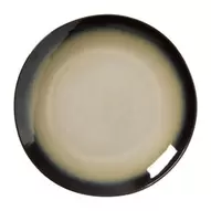Dinerbord roots - donkerbruin - ø27.5x3 cm