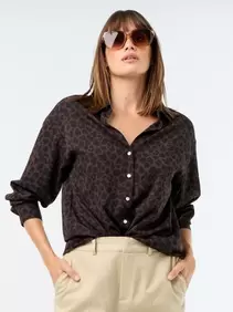 Effen soepele blouse