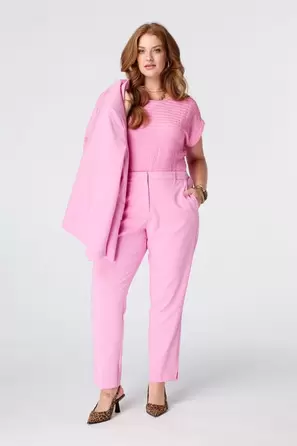 Straight leg pantalon