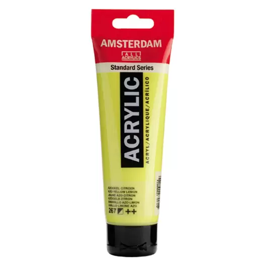 Amsterdam acrylverf - 120 ml - azogeel citroen 267
