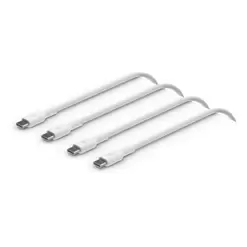 [Open Box] Belkin PVC USB-C to USB-C Cable (60W) - 1m - White - 2-Pack