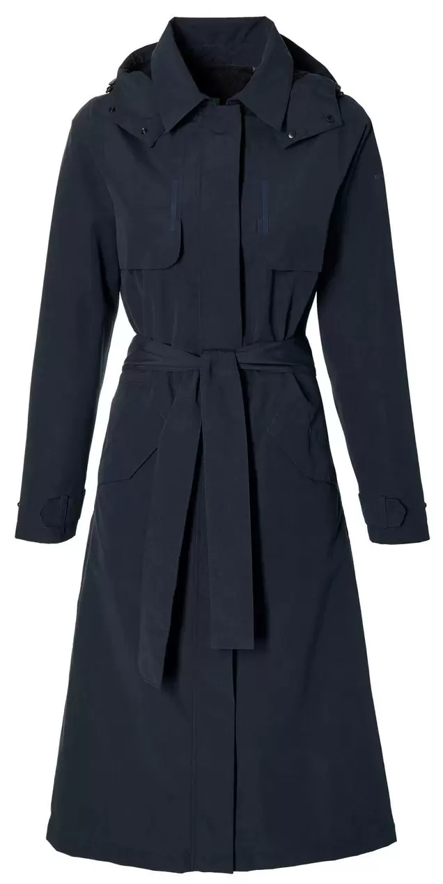 Basil Mosse regentrenchcoat dames