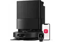ROBOROCK QV 35A,8000Pa Zuigkracht,Anti-klitborstels,Slimme Obstakelvermijding,Upgrade van Qrevo Plus/Qrevo - Robotstofzuiger met Dweilfunctie - Met Dweilfunctie - 8 kPa - Zwart