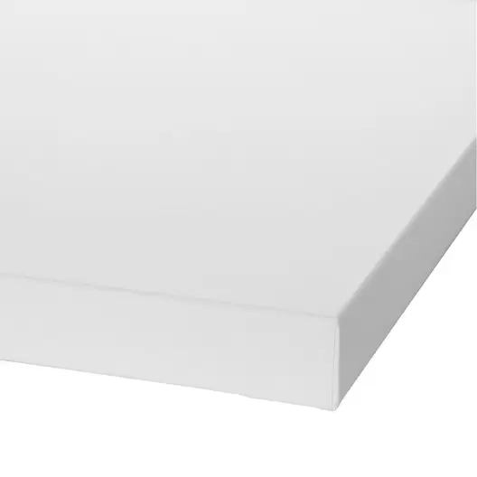 3D canvasdoek - wit - 30x80 cm