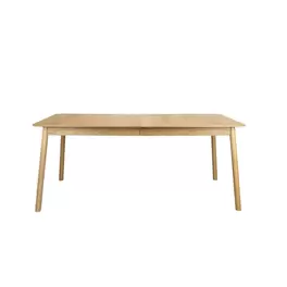Glimps uitschuifbare eettafe 180/240x90 cm hout naturel