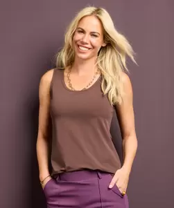 Travelstof singlet