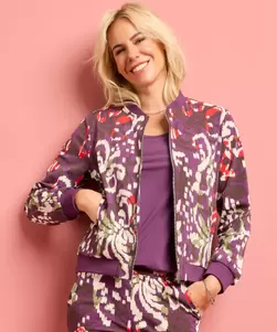 Travelstof bomber jasje